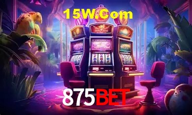 Interface moderna da plataforma 875Bet