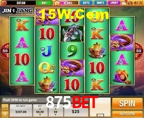 Jackpots e promoções na 875Bet